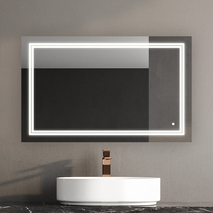 Soho 40" x 30" LED Bathroom Mirror, Anti-Fog