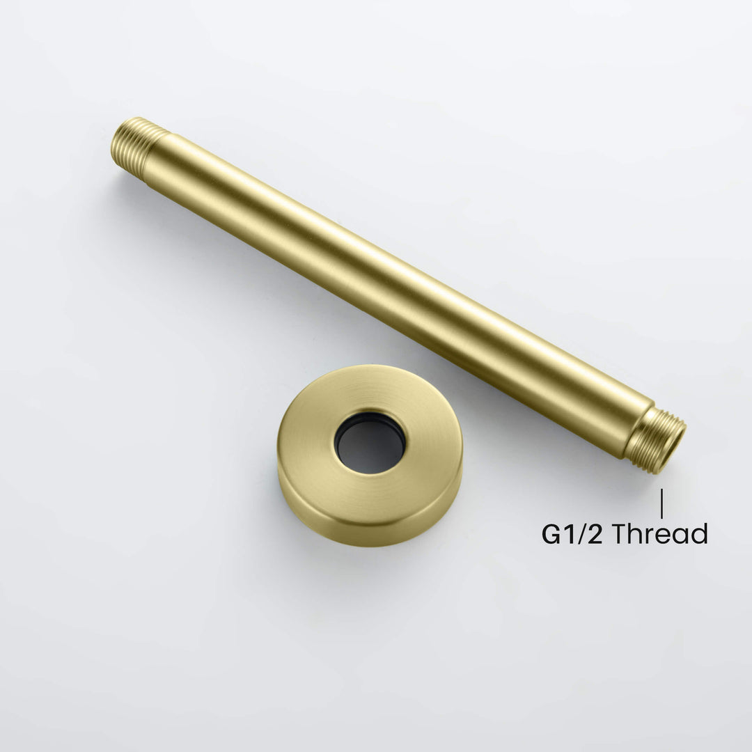Halo 8" Ceiling-Mounted Shower Arm