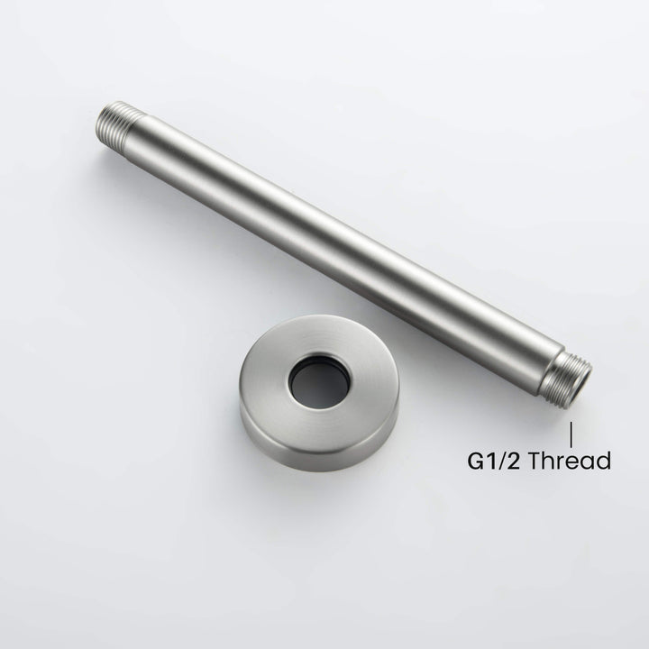 Halo 8" Ceiling-Mounted Shower Arm