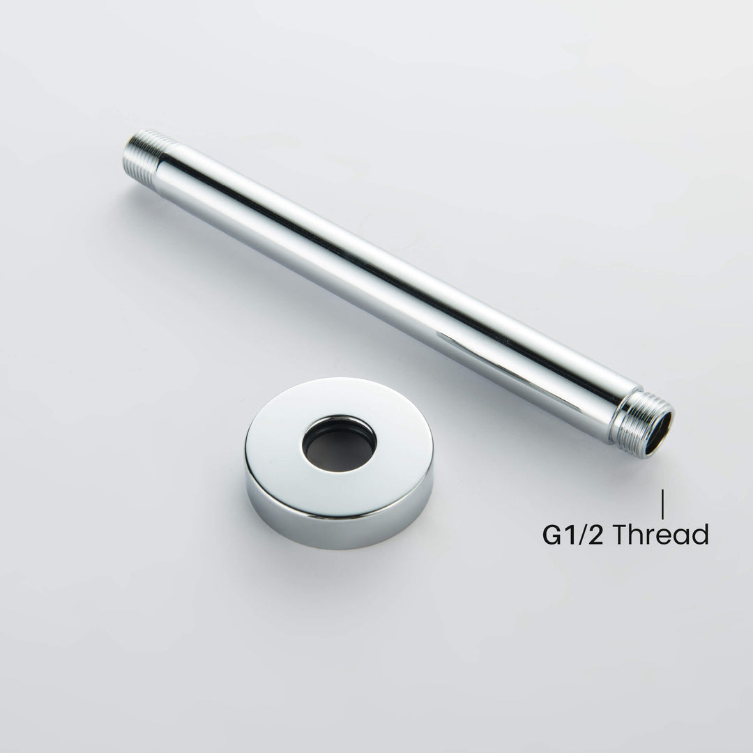 Halo 8" Ceiling-Mounted Shower Arm