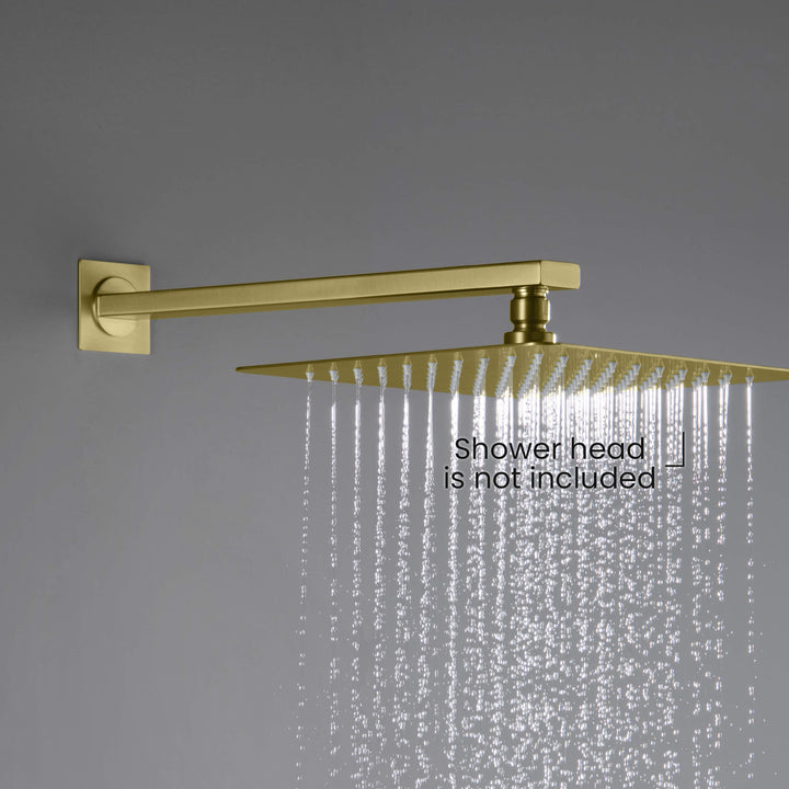 Quadra 16" Wall-Mounted Shower Arm