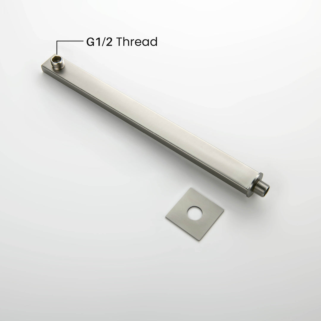 Quadra 16" Wall-Mounted Shower Arm