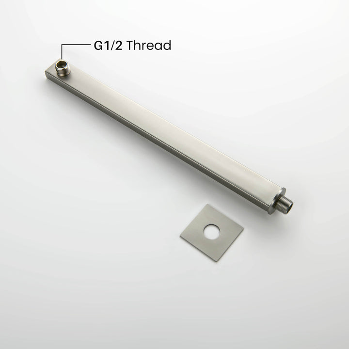 Quadra 16" Wall-Mounted Shower Arm