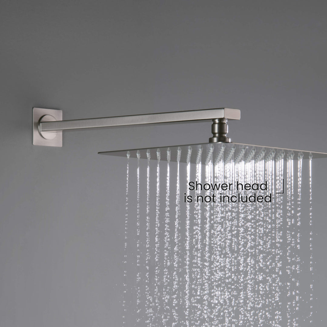 Quadra 16" Wall-Mounted Shower Arm
