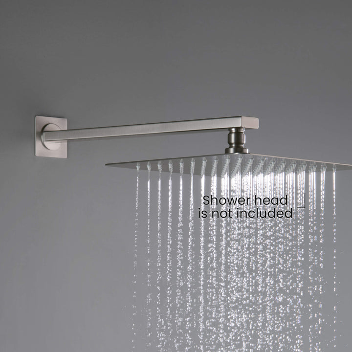 Quadra 16" Wall-Mounted Shower Arm