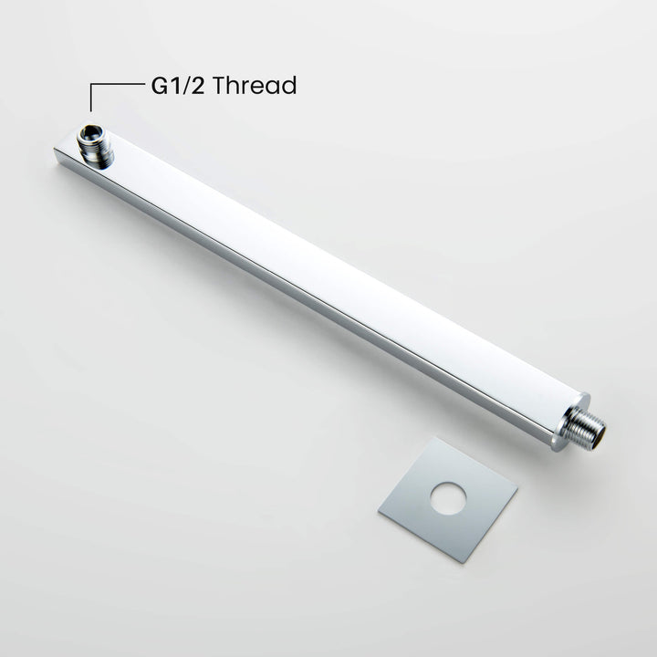 Quadra 16" Wall-Mounted Shower Arm