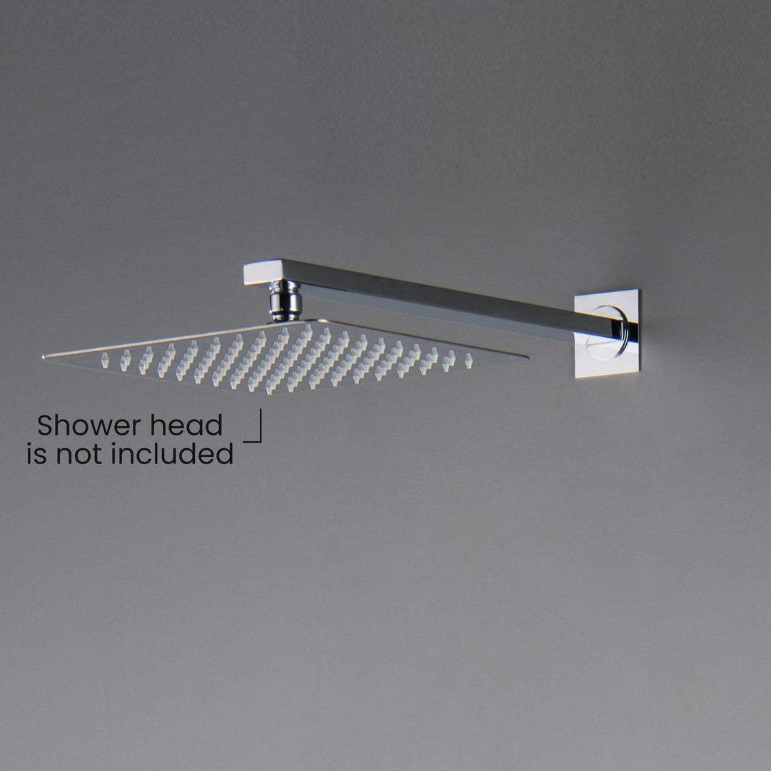 Quadra 16" Wall-Mounted Shower Arm