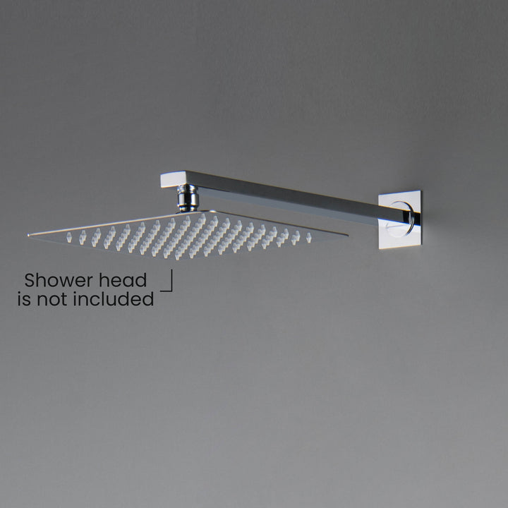Quadra 16" Wall-Mounted Shower Arm