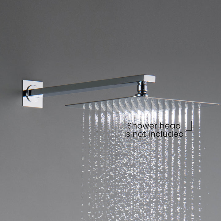 Quadra 16" Wall-Mounted Shower Arm