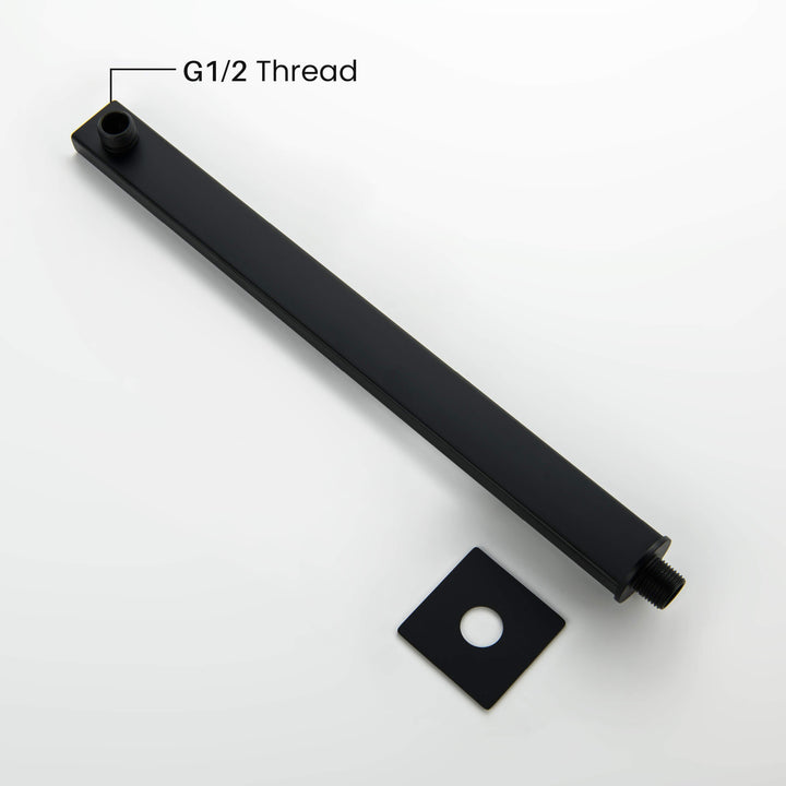 Quadra 16" Wall-Mounted Shower Arm