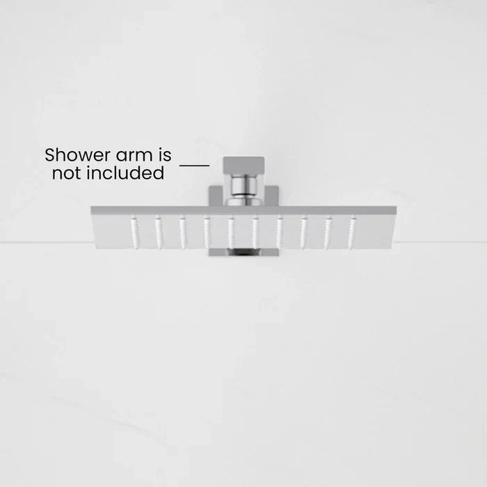Quadra 10" Thin-Profile Metal Rain Shower Head, 1.75 GPM