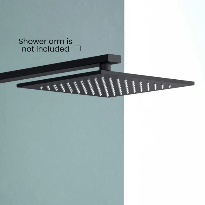 Quadra 10" Thin-Profile Metal Rain Shower Head, 1.75 GPM