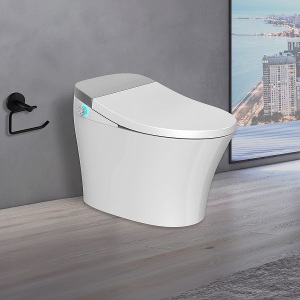 Pureflow Smart Toilet with Heated Seat and Bidet Wash | ANVE Kitchen &amp; Bath