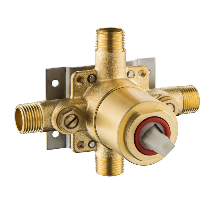 Single-Function Pressure-Balance Shower Rough-In Valve with Cartridge