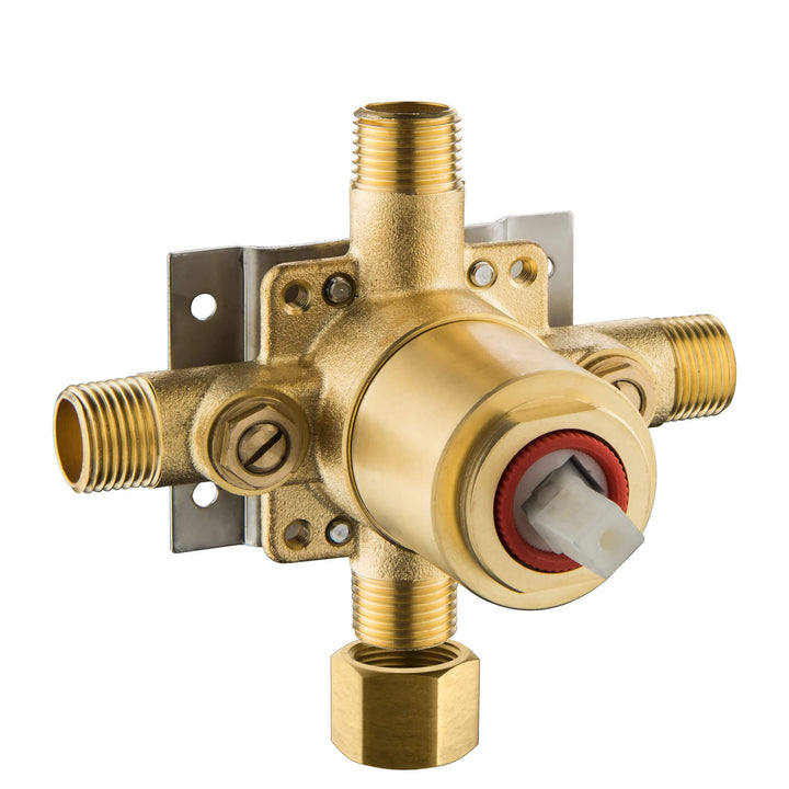 Single-Function Pressure-Balance Shower Rough-In Valve with Cartridge | ANVE Kitchen &amp; Bath