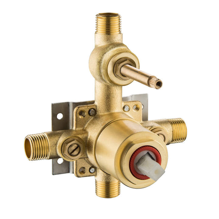2-Function Pressure-Balance Shower Rough-In Valve with Cartridge | ANVE Kitchen &amp; Bath