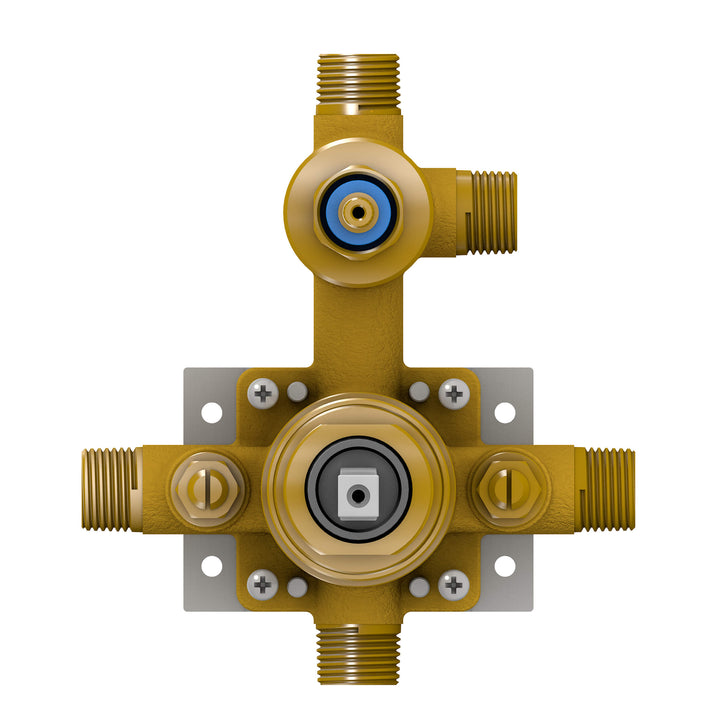 3-Function Pressure-Balance Shower Rough-In Valve with Cartridge