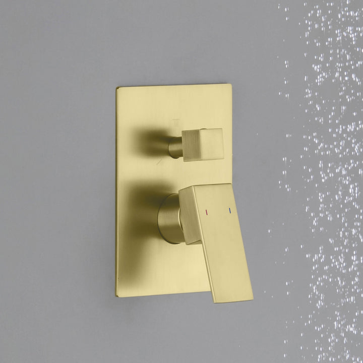Quadro 2-Function Rough-In Valve Trim Plate