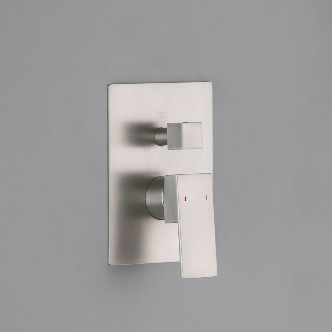 Quadro 3-Function Rough-In Valve Trim Plate