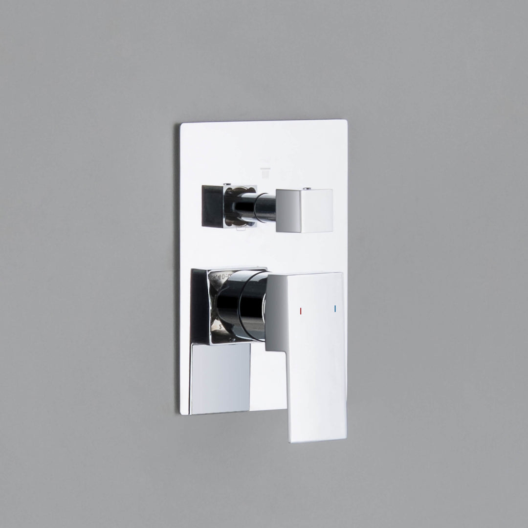 Quadro 3-Function Rough-In Valve Trim Plate
