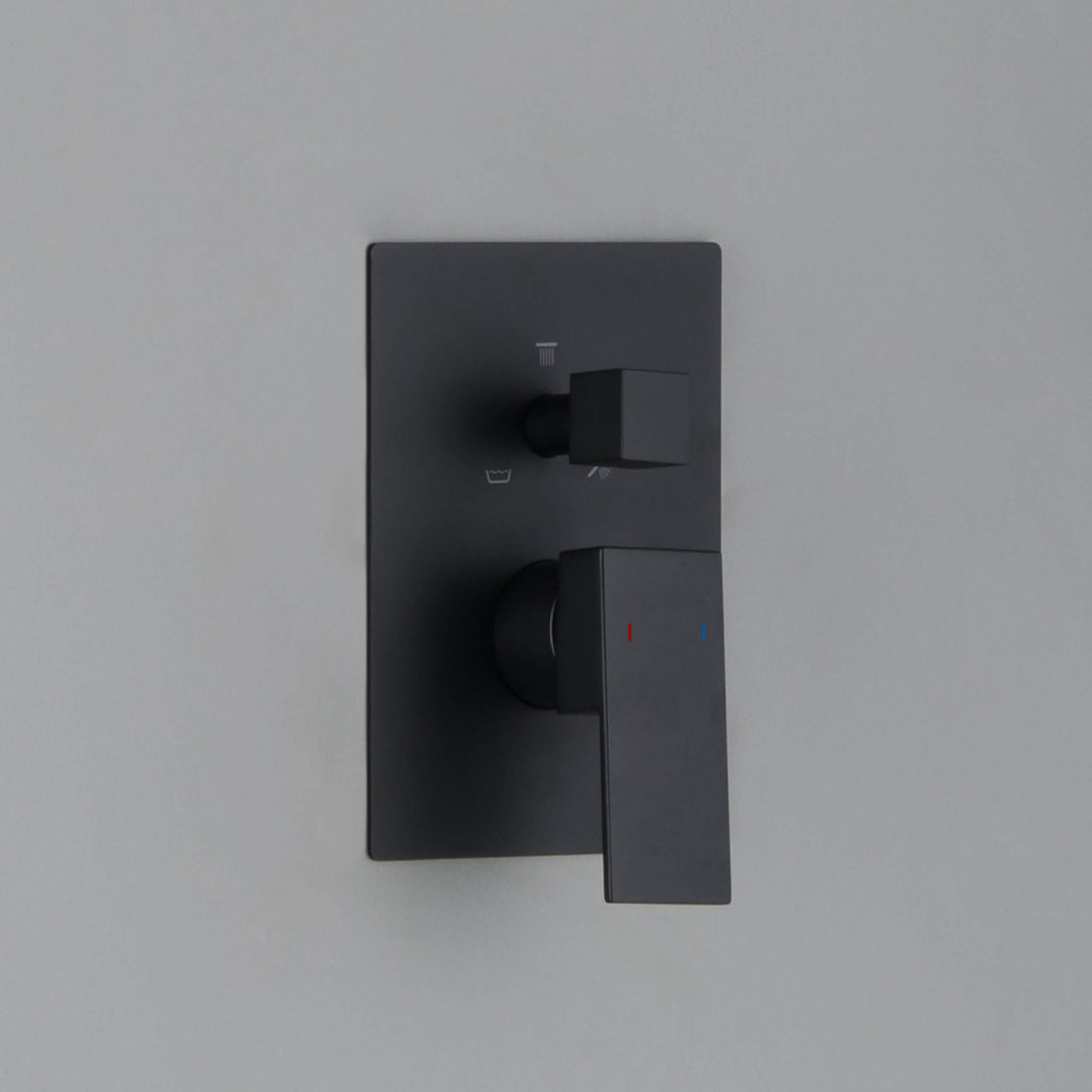 Quadro 3-Function Rough-In Valve Trim Plate