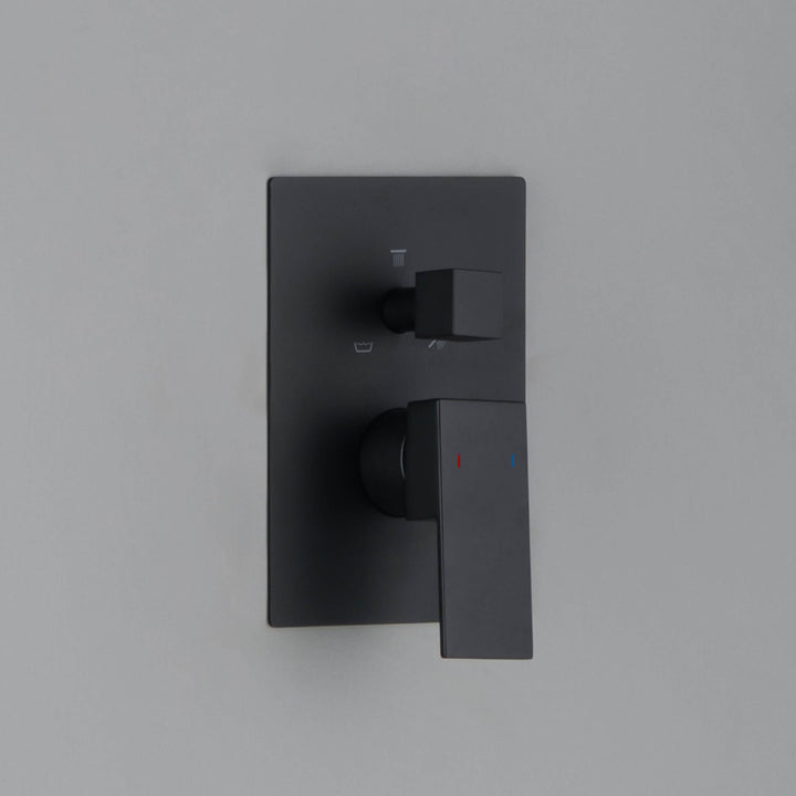 Quadro 3-Function Rough-In Valve Trim Plate