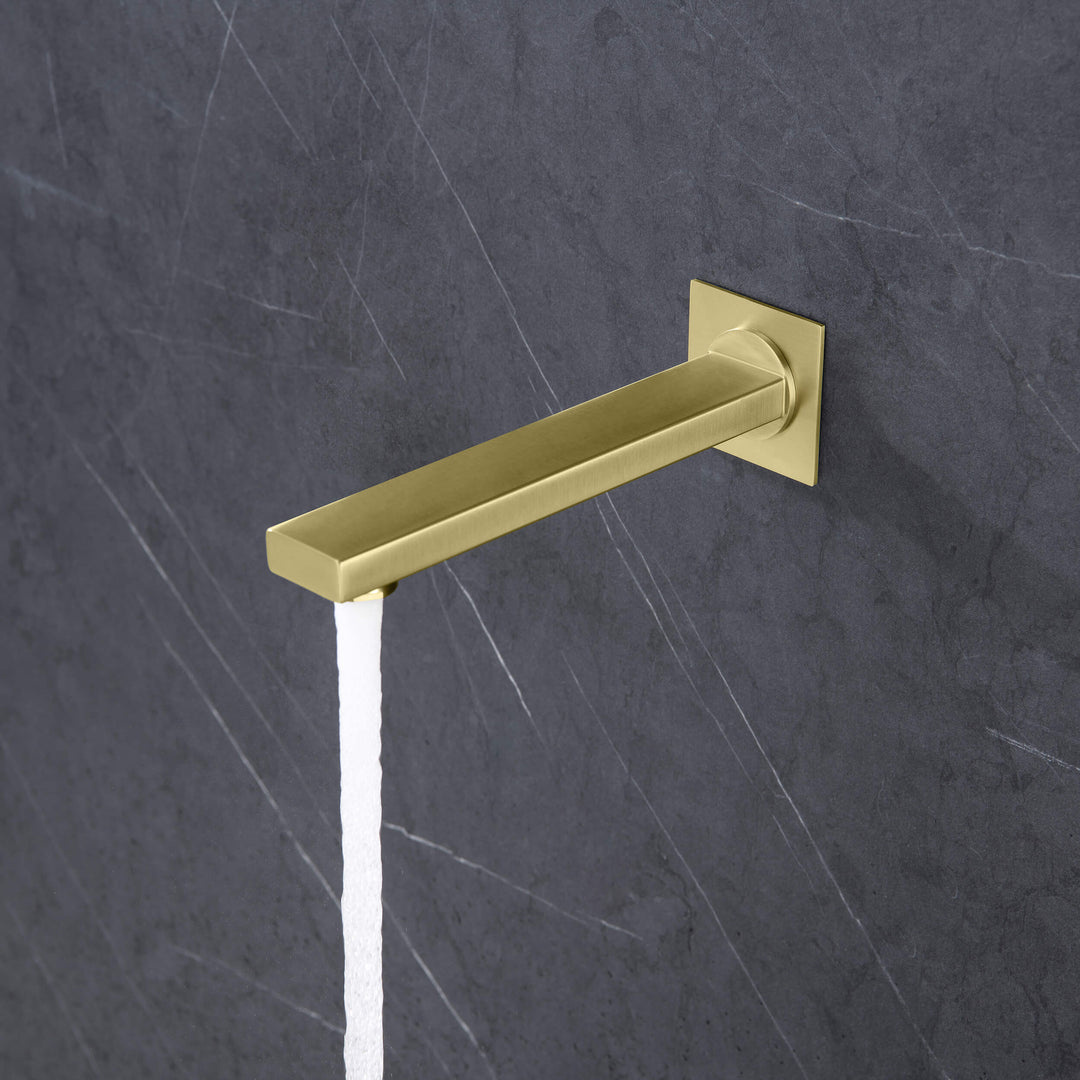 Quadra Metal Tub Spout