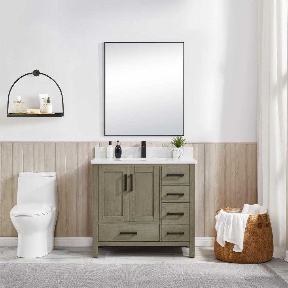 VAR|36 Inch|Grey Oak