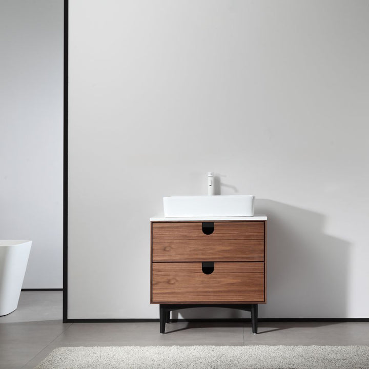 Portree 30 inch Bathroom Vanity With Vessel Sink