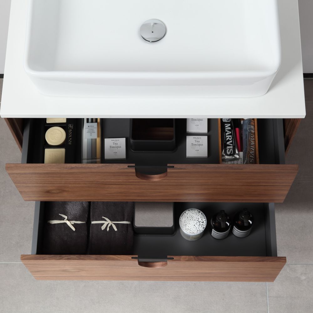 Portree 30" Freestanding Bathroom Vanity with Vessel Sink
