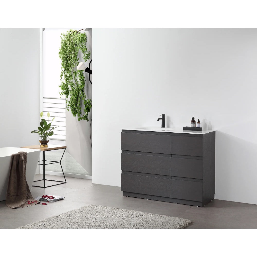 Rothenburg Sink Freestanding Bathroom Vanity with Solid Surface Sink