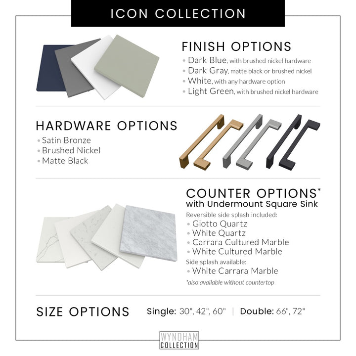 Icon Bathroom Vanity Collection