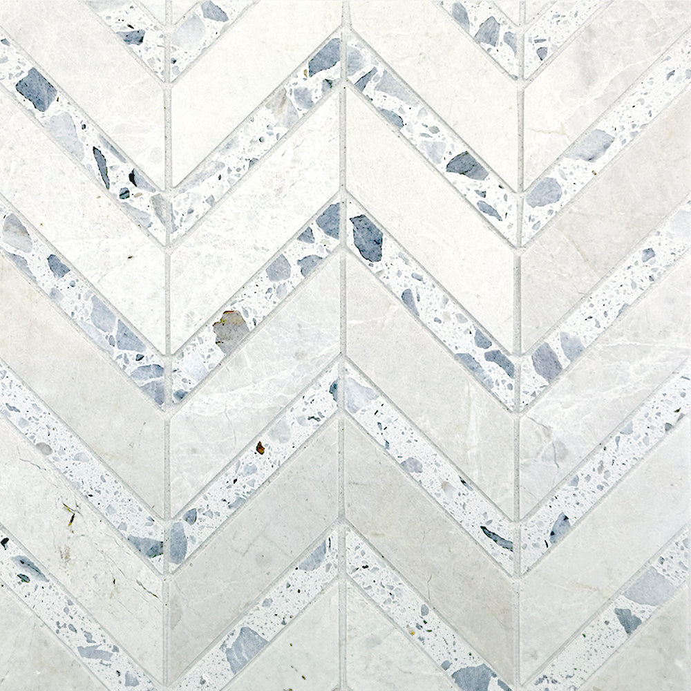 Montage Honed Stone Mosaic Tile