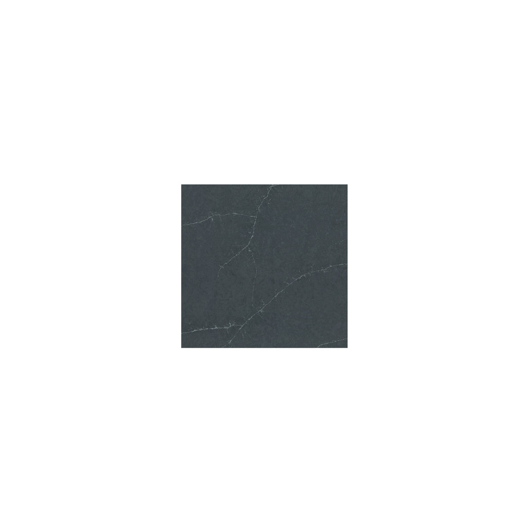 24" Makeup Countertop in Charcoal Soapstone Silestone | ANVE Kitchen & Bath