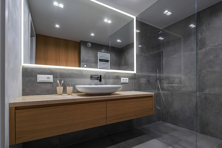 Edge 72" x 32" LED Bathroom Mirror, Anti-Fog