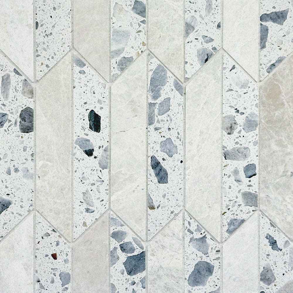 Montage Honed Stone Mosaic Tile