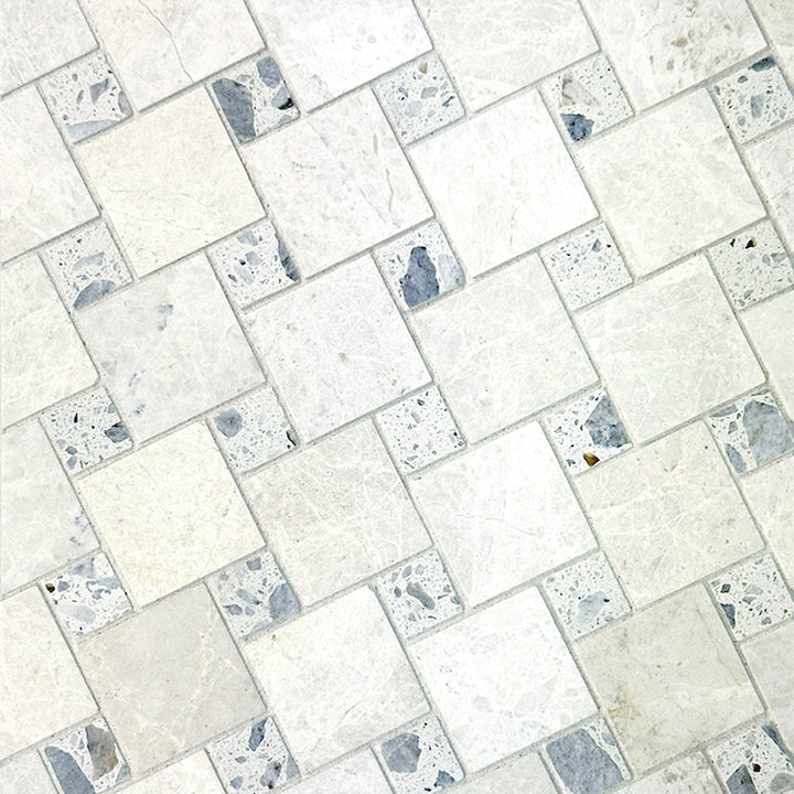 Montage Honed Stone Mosaic Tile