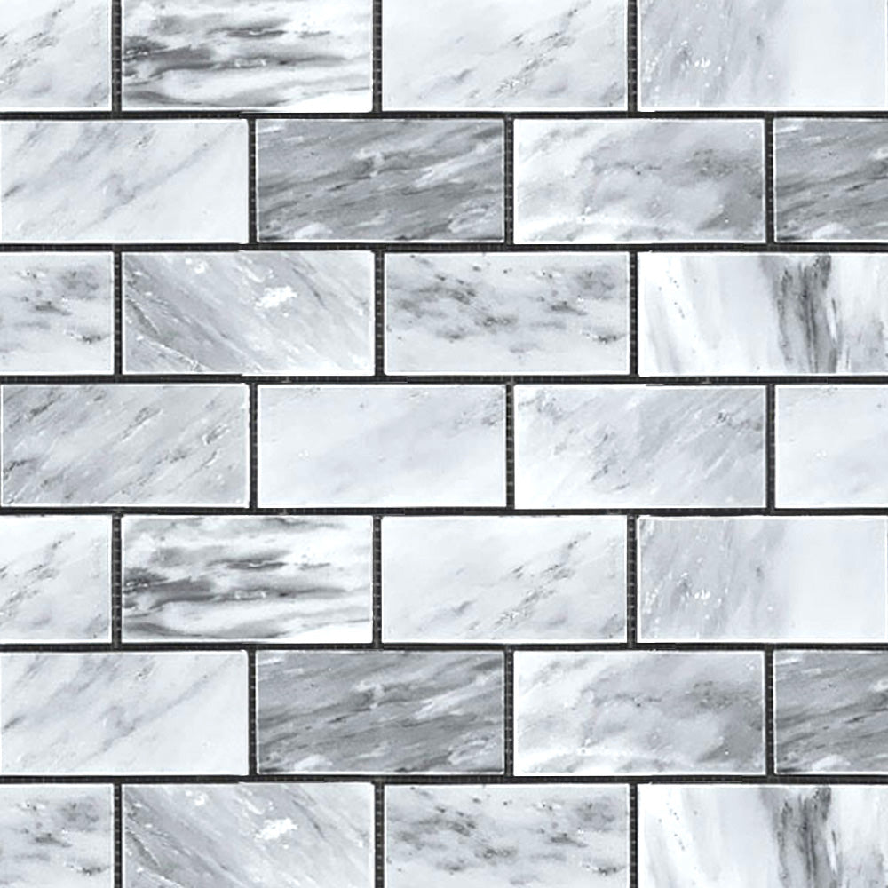 Neo Gris Marble Honed Mosaic Tile