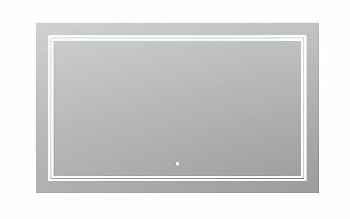 AQUADOM Soho 84 inches x 36 inches Led Lighted Silver Mirror for Bathroom