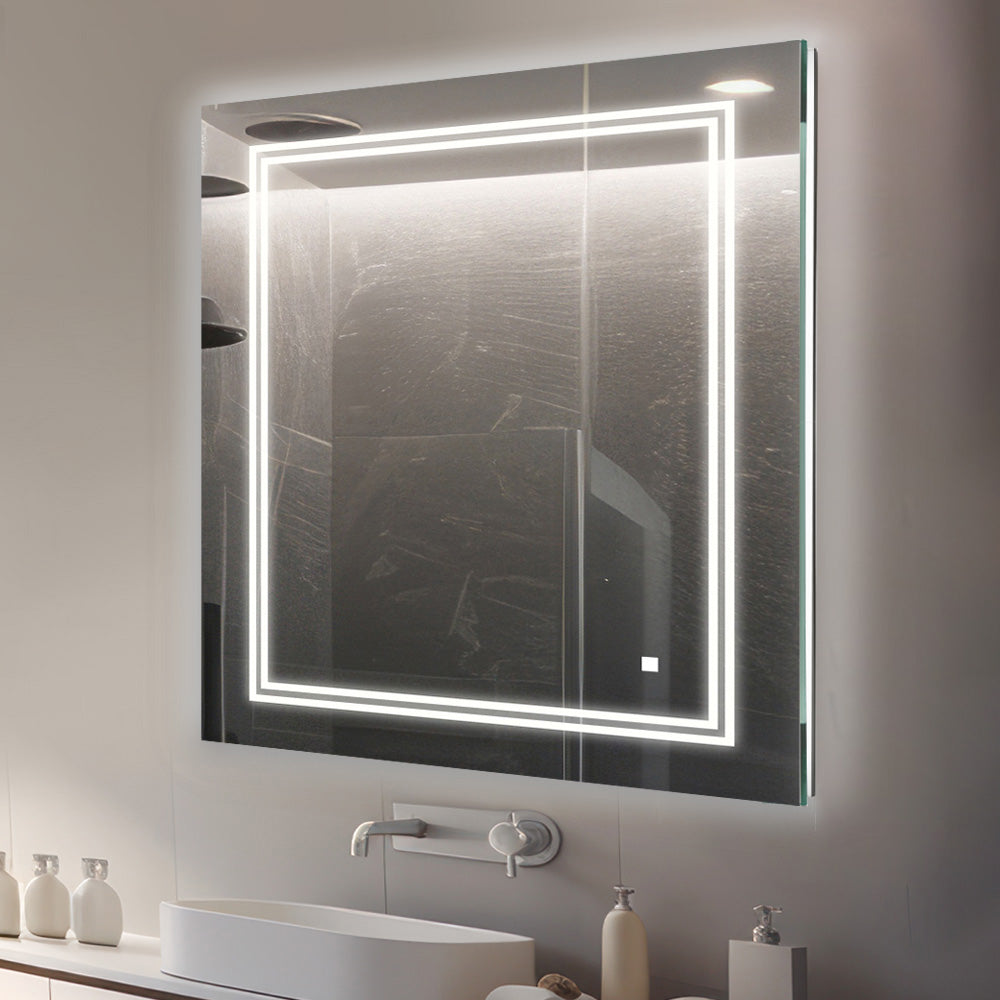 Soho 24" x 30" LED Bathroom Mirror, Anti-Fog | ANVE Kitchen & Bath