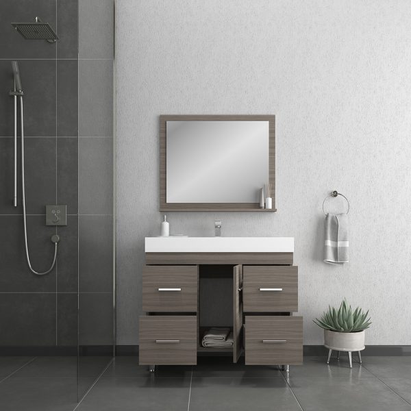 Ripley 42" Bathroom Vanity Gray