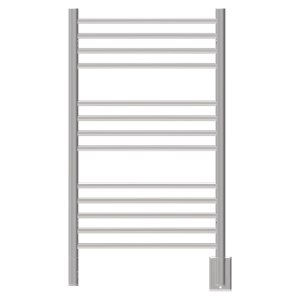 Jeeves Model C Straight 13 Bar Hardwired Towel Warmer in Polished