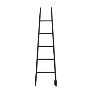Jeeves Model A Ladder 5 Bar Hardwired Drying Rack in Matte Black