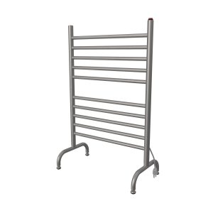 Solo 33" Freestanding Towel Warmer in Brushed