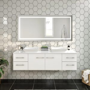 60" bathroom vanity