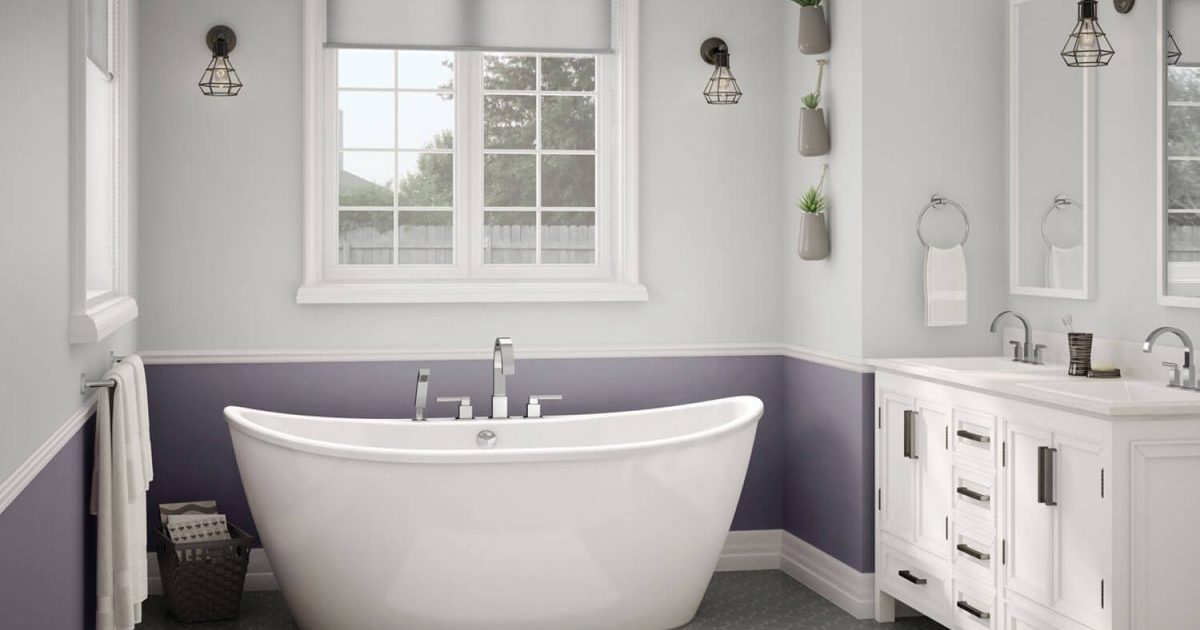 Delsia 66in X 36in Freestanding Bathtub - Anve Kitchen And Bath