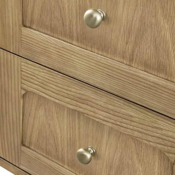 Laurent 48" Single Vanity Cabinet In Light Natural Oak