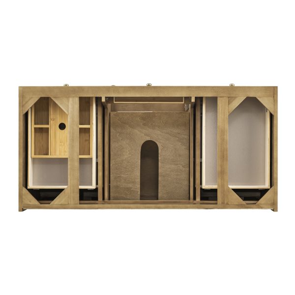 Laurent 48" Single Vanity Cabinet In Light Natural Oak