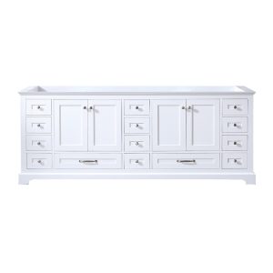 Dukes 84" White Bathroom Vanity Cabinet