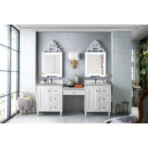 Copper Cove Encore 86" Bathroom Vanity in Bright White